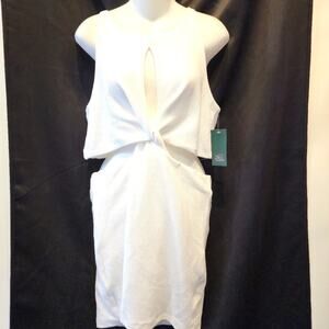 Wild Fable White New Dress Sexy Midriff Sleeveless White Summer Dress Size XL‎